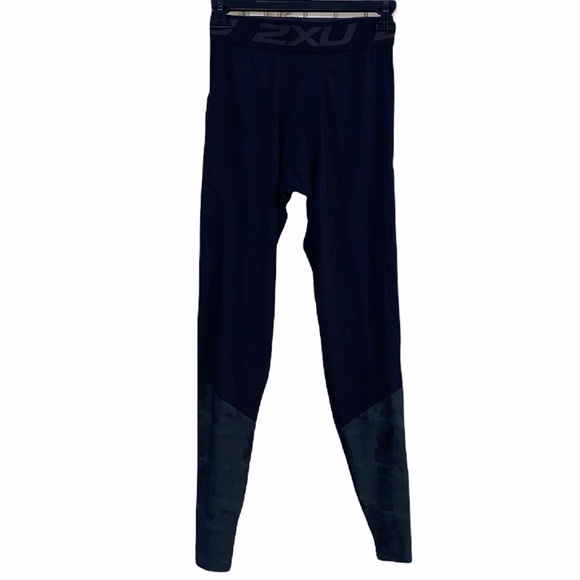 Men’s 2XU Accelerate Compression Tights Black & Camo (Large Tall) - Picture 6 of 14